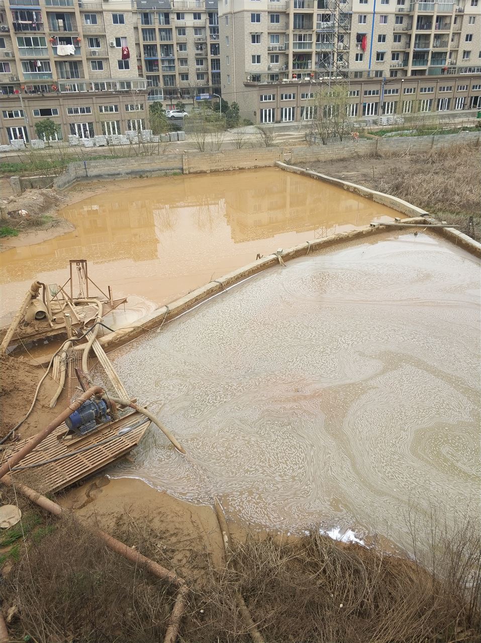 潍城沉淀池淤泥清理-厂区废水池淤泥清淤