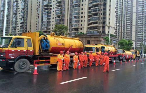 潍城市政管道清淤