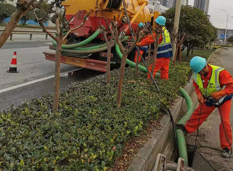 潍城市政管道清淤